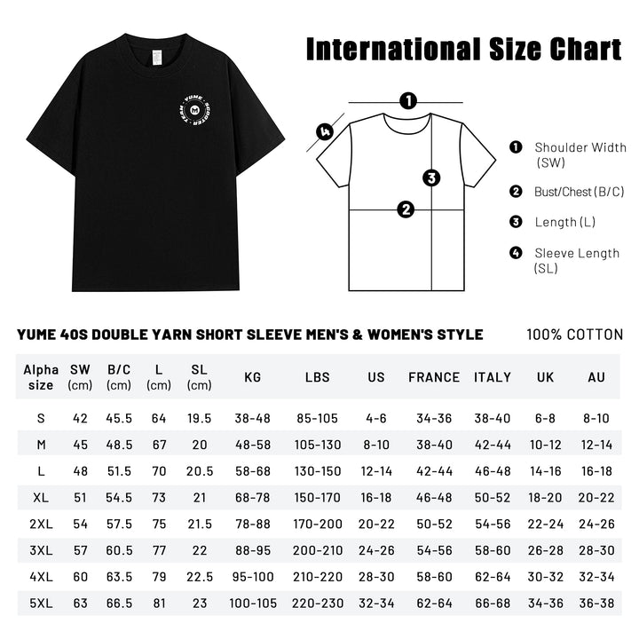 Yume T-shirt en coton biologique unisexe