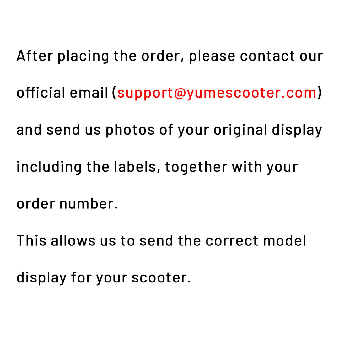 Displej škrticí klapky y 10