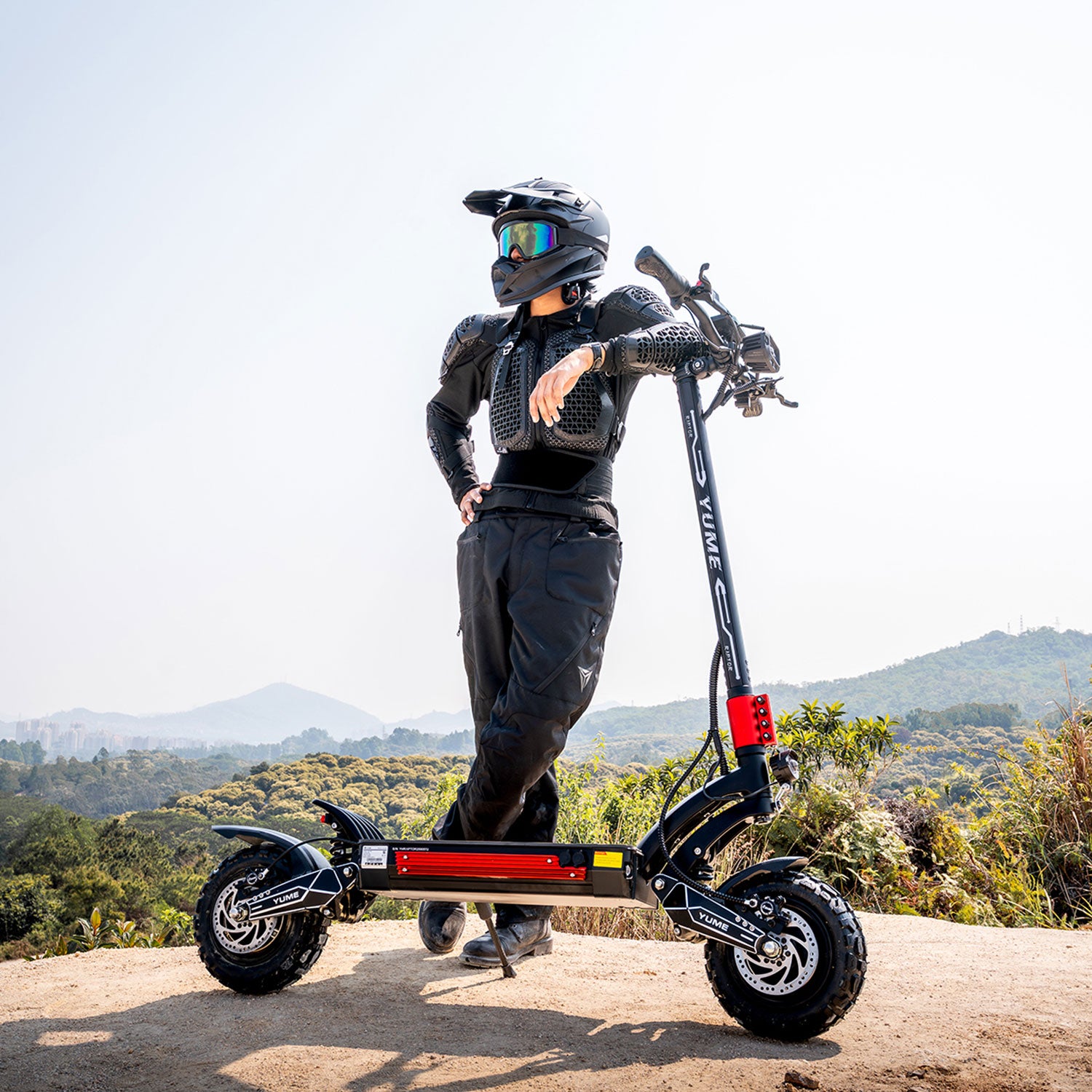 YUME Raptor Electric Scooter, 50MPH 60Miles, 60V 30AH, Performance