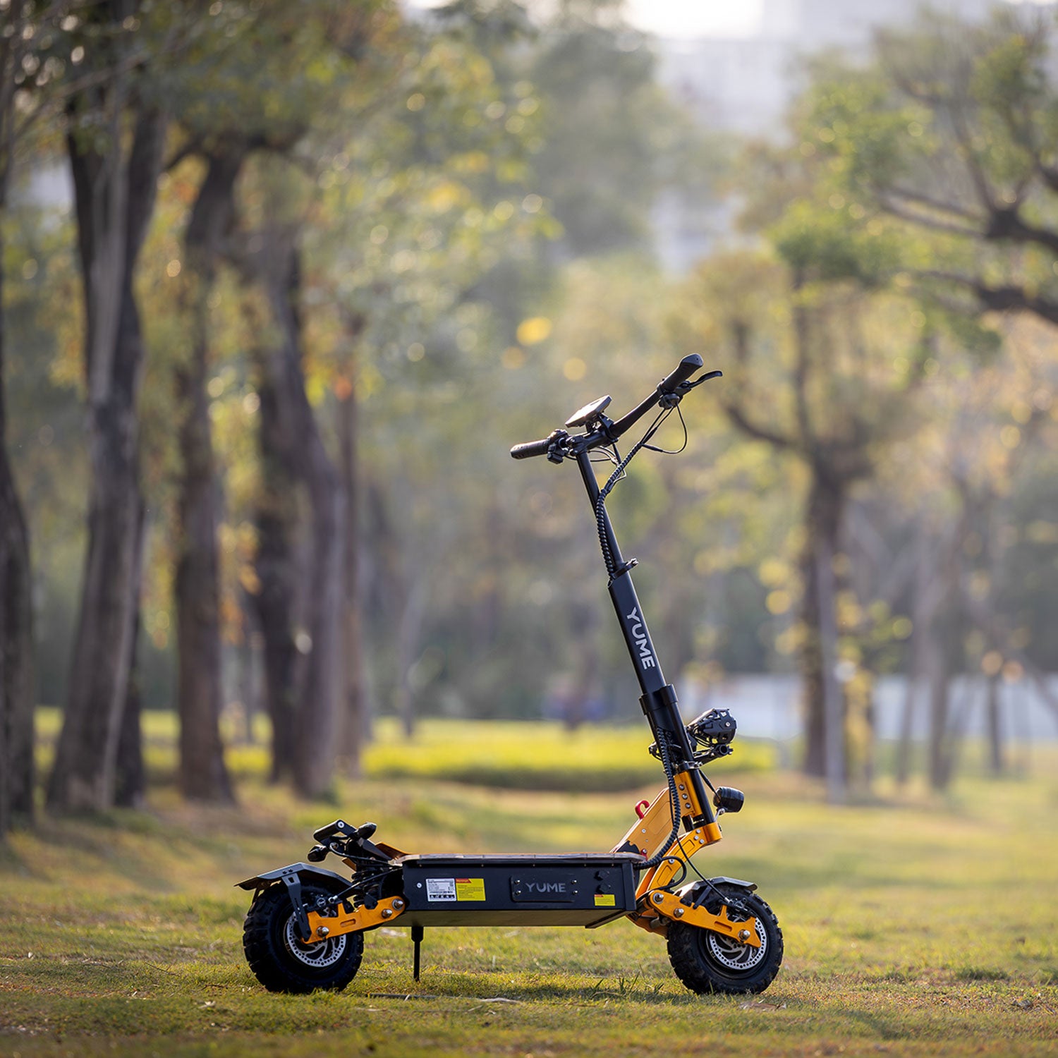 YUME X11 elektrisk skoter, 80KM/H 96KM 6000W, terrängdäck – YUME